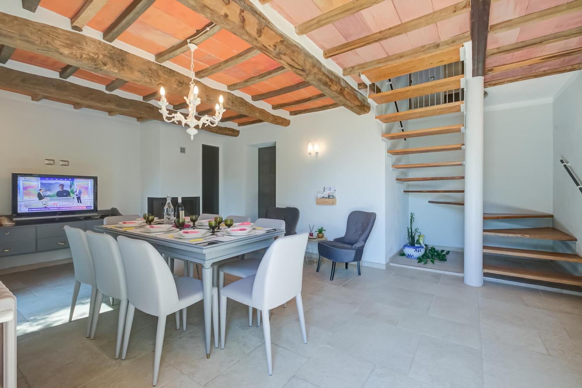 Tuscan Home S Margherita Private Outdoor - Happy Rentals Bucine Exteriér fotografie