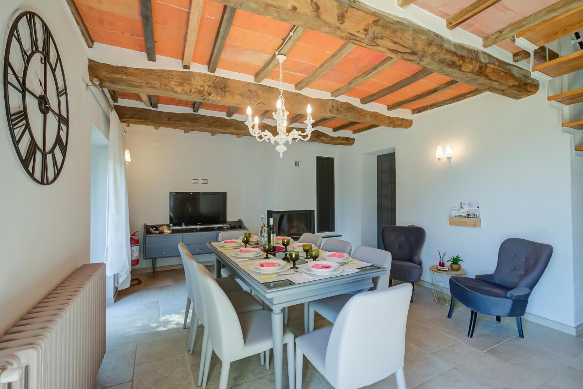 Tuscan Home S Margherita Private Outdoor - Happy Rentals Bucine Exteriér fotografie