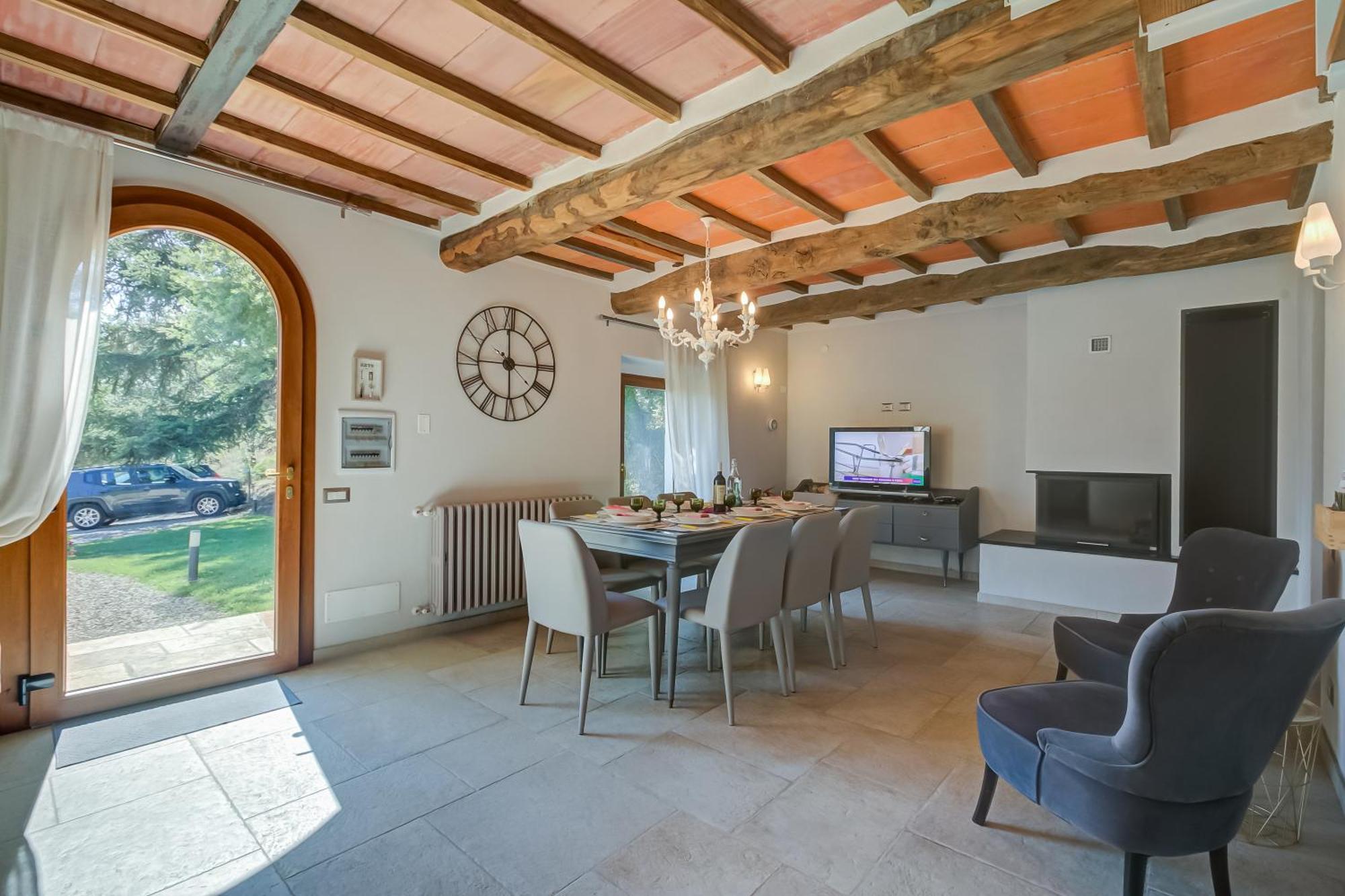 Tuscan Home S Margherita Private Outdoor - Happy Rentals Bucine Exteriér fotografie