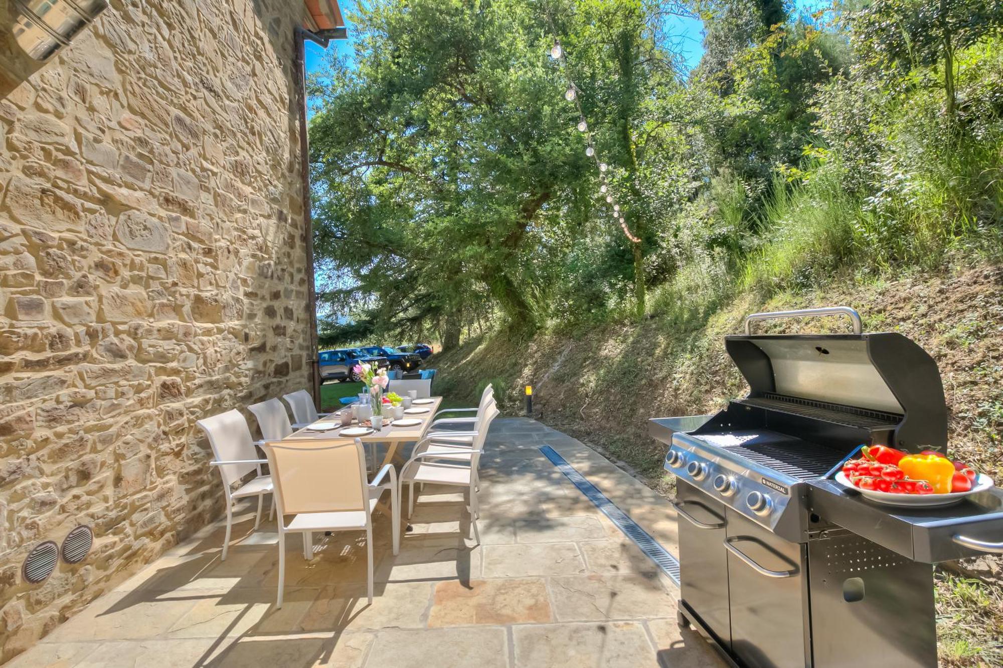 Tuscan Home S Margherita Private Outdoor - Happy Rentals Bucine Exteriér fotografie
